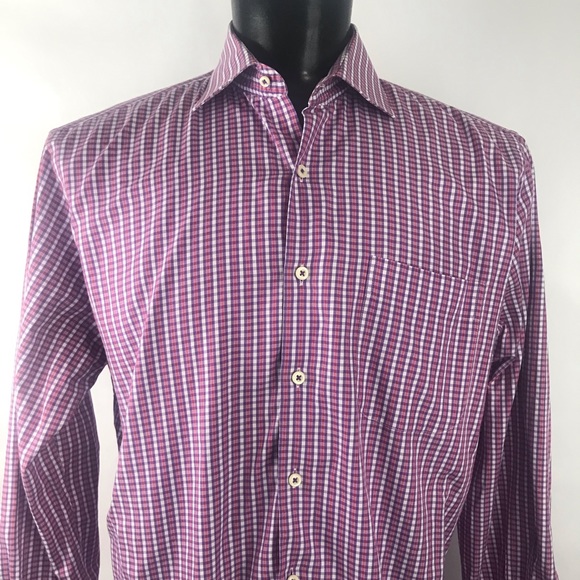 Men’s Peter Millar Plaid Shirt - Picture 1 of 5